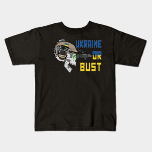 Ukraine or Bust! Kids T-Shirt